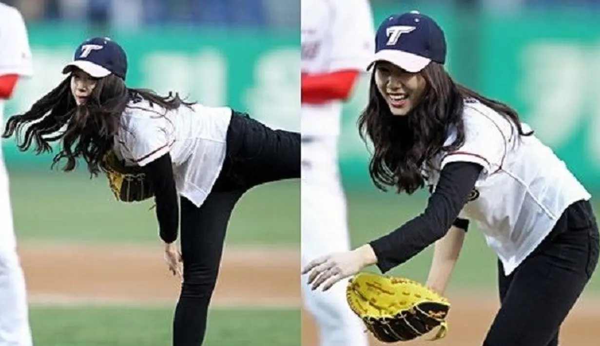 Park Shi Hye merupakan salah satu artis yang bertangan kidal. Walaupun ia menulis dengan tangan kanannya. (Foto: aminoapps.com)