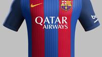 Barcelona memperpanjang kontrak dengan Qatar Airways hingga 30 Juni 2017. (Barcelona). 