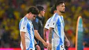 Meski harus menelan kekalahan, Argentina tetap aman di puncak klasemen karena sudah memastikan tiket ke putaran final Piala Dunia 2026. (Rodrigo BUENDIA/AFP)