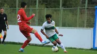 Timnas U-19 Indonesia ditahan Makedonia Utara 0-0 pada laga uji coba di Stadion NK Uslok Klis, Split, Rabu (14/10/2020). (foto: PSSI)