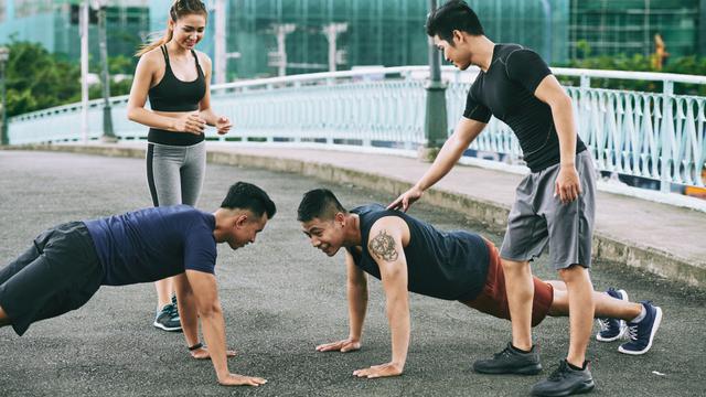 Ilustrasi pendinginan setelah olahraga