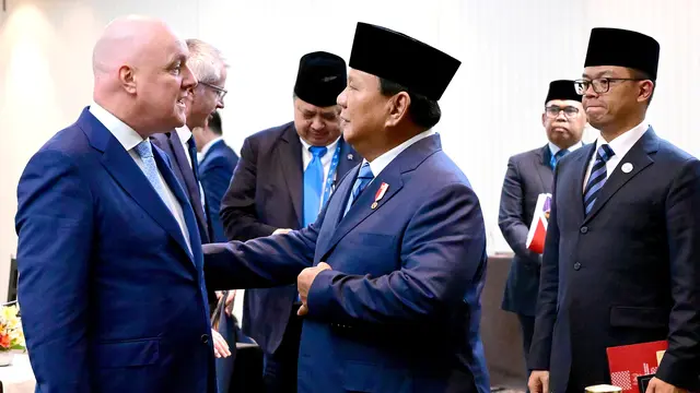 Prabowo Bertemu PM Selandia Baru
