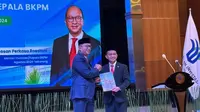 Sertijab Menteri Investasi, Bahlil Lahadalia: Saya Yakin Pak Rosan Lebih Baik