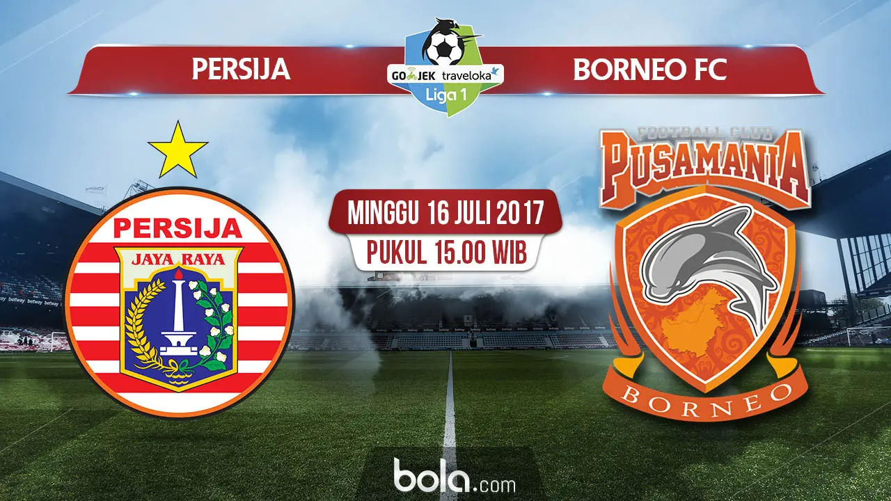 Persija Jakarta Vs Borneo FC