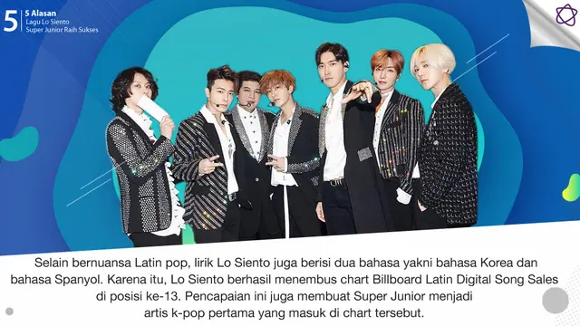[Bintang] 5 Alasan Lagu Lo Siento Super Junior Raih Sukses