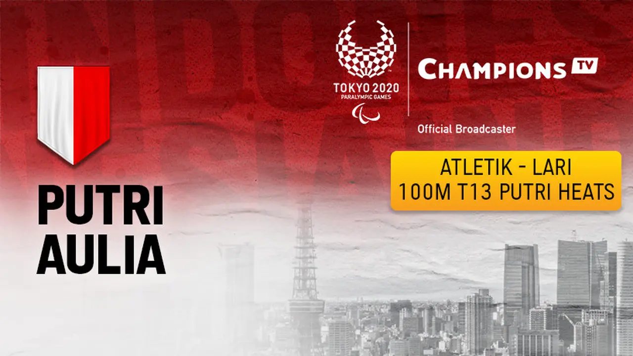 Putri Aulia (Lari 100 meter T13 Heats Putri)