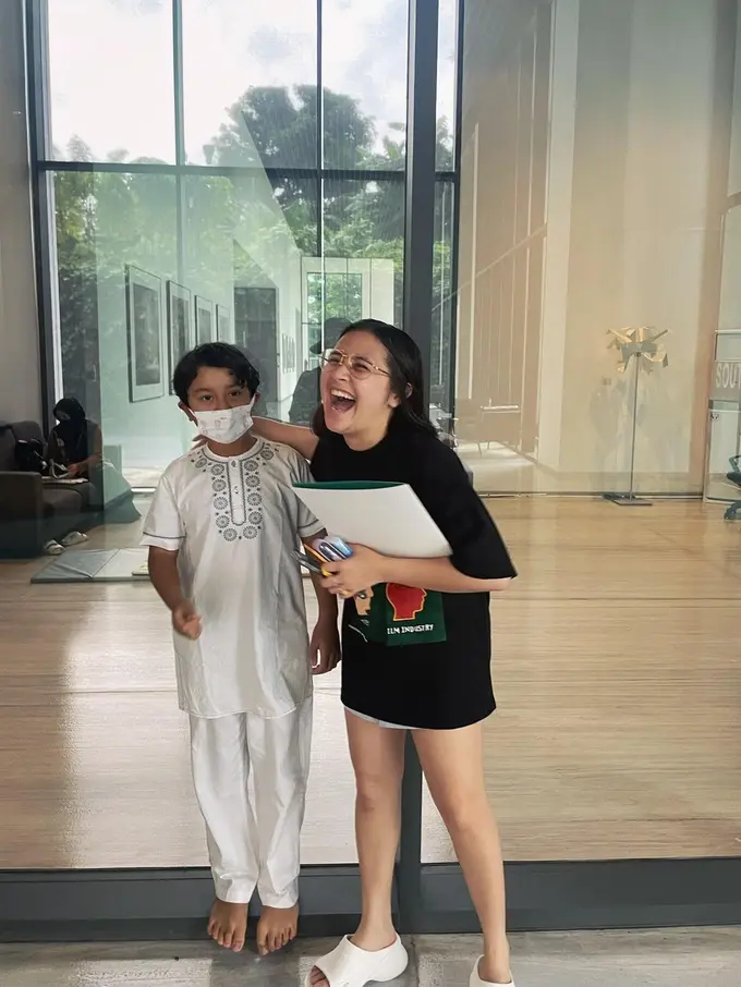 Prilly latuconsina dan anak Marcella Zalianty (Instagram/marcella.zalianty)