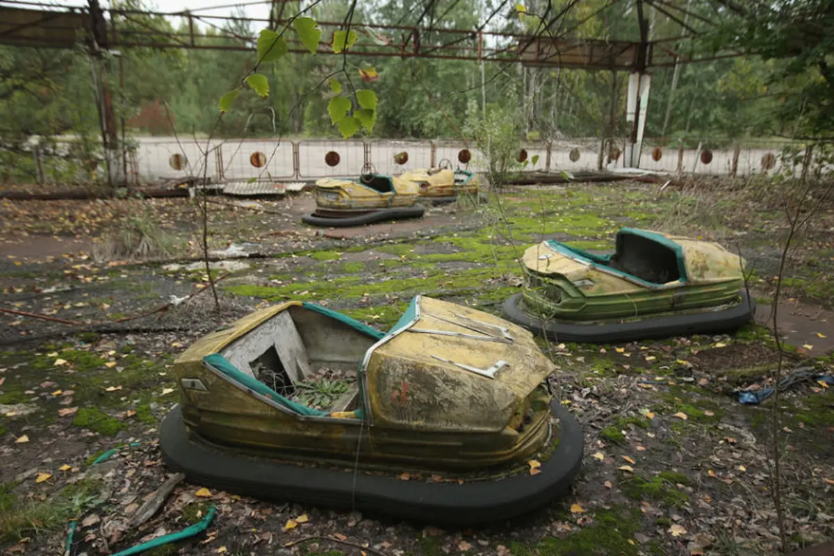 Berada di Kawasan Chernobyl, Pripyat Menjelma Jadi 'Kota Hantu'
