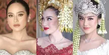 Lihat di sini beberapa potret memesona makeup dreamy Salshabilla Adriani di 3 prosesi pernikahannya dengan Ibrahim Risyad.