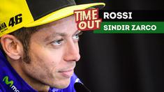 Pebalap Movistar Yamaha, Valentino Rossi, layangkan sindiran atas pencapaian pebalap tim satelit, Johann Zarco, di MotoGP Austria.