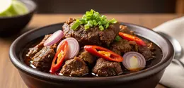 Krengsengan Daging Tanpa Petis ala Rumahan (Gemini AI)