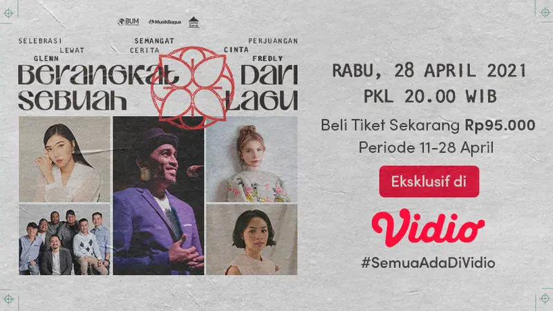 Konser Virtual Glenn Fredly - Beranglat dari Sebuah Lagu