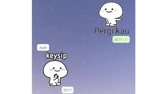 6 Chat Ayah Dengan Anak Ini Bikin Senyum Tipis Hot Liputan6 Com