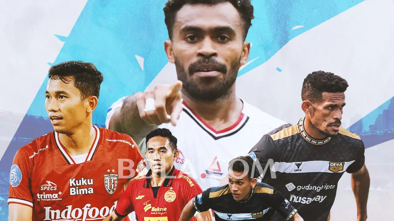 Ilustrasi - Ricky Kambuaya, Egy Maulana Vikri, Yacob Sayuri, Rizky Ridho, Ricky Fajrin