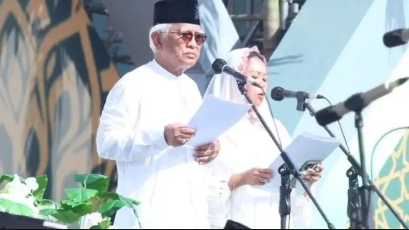 Pembacaan rekomendasi Muktamar Internasional Fiqih Peradaban I. (Foto: NU Online)