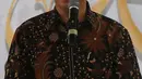 Ahok memberi sambutan saat Maulid Nabi Muhammad SAW 1438 H di kediaman Djan Faridz, Jakarta, Senin (12/12). Ahok menyampaikan permohonan maaf kepada umat Islam dan meminta doa untuk persidangan kasus dugaan penistaan agama. (Liputan6.com/Johan Tallo)