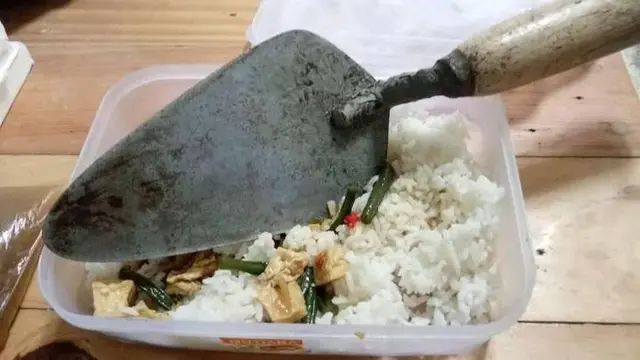 6 Hasil Karya Kuli Bangunan saat Kerja Santai Ini Bikin Mandor Terdiam