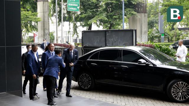 Presiden FIFA Tiba di Kantor PSSI