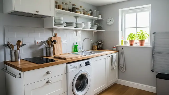 5 Tips Menyatukan Dapur dan Ruang Cuci Pakaian untuk Hunian Mungil, Solusi Efisien
