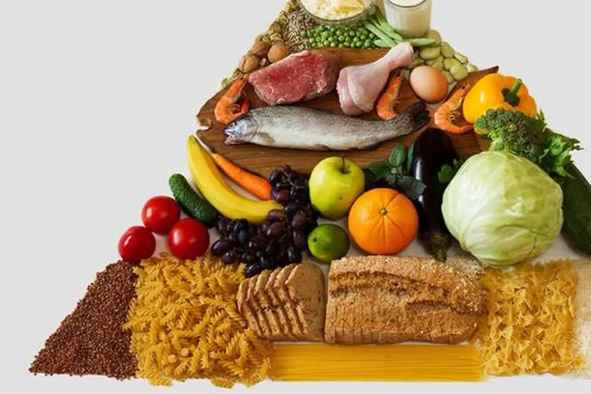 Ilustrasi makanan sehat