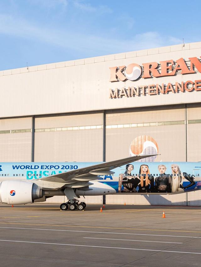 Interior Mewah Pesawat Korean Air untuk Tur Dunia BLACKPINK, Ada 4 Kamar Tidur di Dalamnya