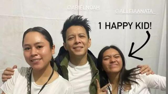 6 Momen Alleia Dampingi Ariel NOAH di Berbagai Kesempatan, Penuh Kasih Sayang