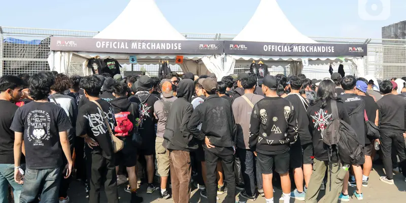 pengunjung acara nex fest 2024