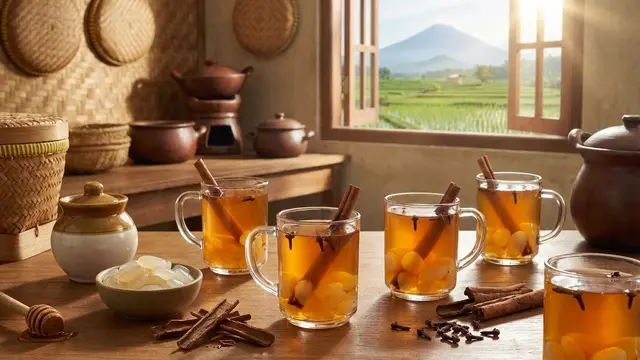 Kolang Kaling Campur Madu