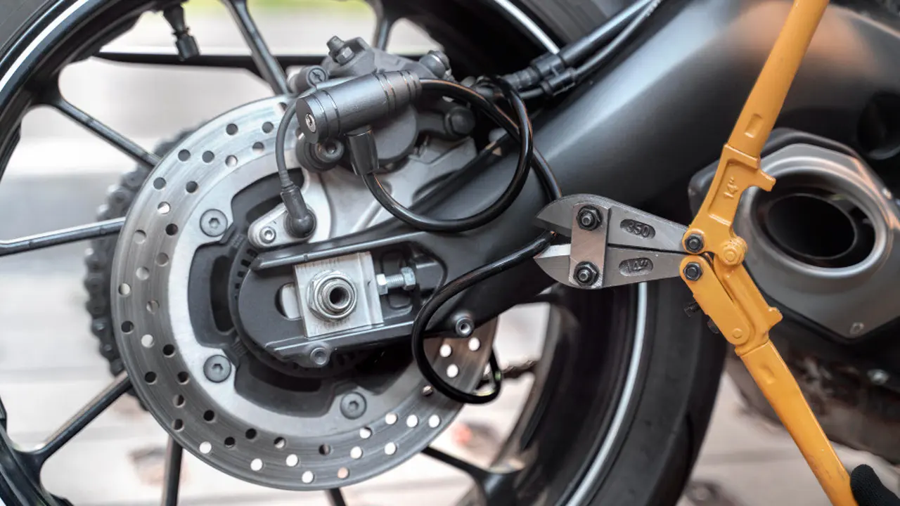 Ilustrasi rem motor