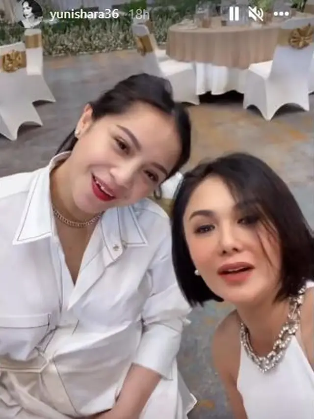 6 Momen Pertemuan Yuni Shara dan Nagita Slavina di Acara Ashanty, Jadi Sorotan