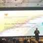 Deputi Bidang Infrastruktur dan Transportasi Kemenko Bidang Kemaritiman dan Investasi (Kemenko Marves), Rachmat Kaimuddin, dalam konferensi pers Update dan Sosialisasi Insentif atas Investasi KBLBB kepada Stakeholder, di Park Hyatt Jakarta, Jumat (1/3/2024). (Tira/Liputan6.com)