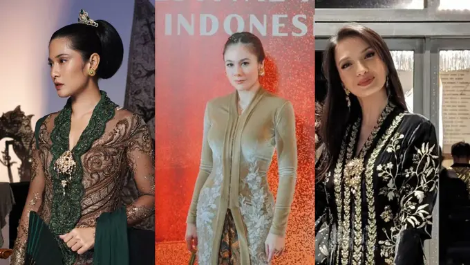 8 Padu Padan Kebaya Kartini Dari Dian Sastrowardoyo, Raline Shah, dan Wulan Guritno, Tampilkan Pesona Khas Perempuan Indonesia