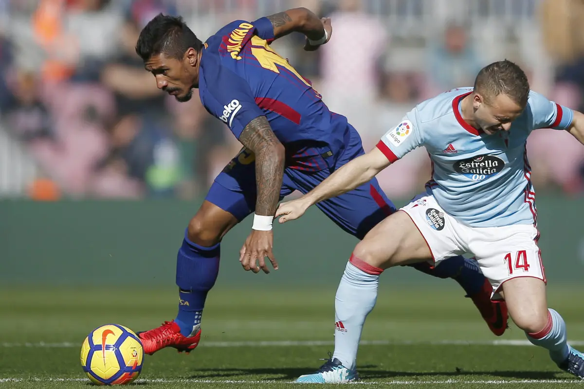 FOTO: Bermain di Camp Nou, Barcelona Ditahan Imbang Celta Vigo