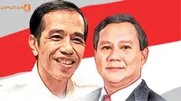 banner Jokowi-Prabowo (Liputan6.com/Triyasni)