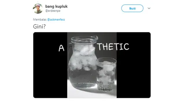 Editan kocak (Sumber: Twitter/erdeenpe)