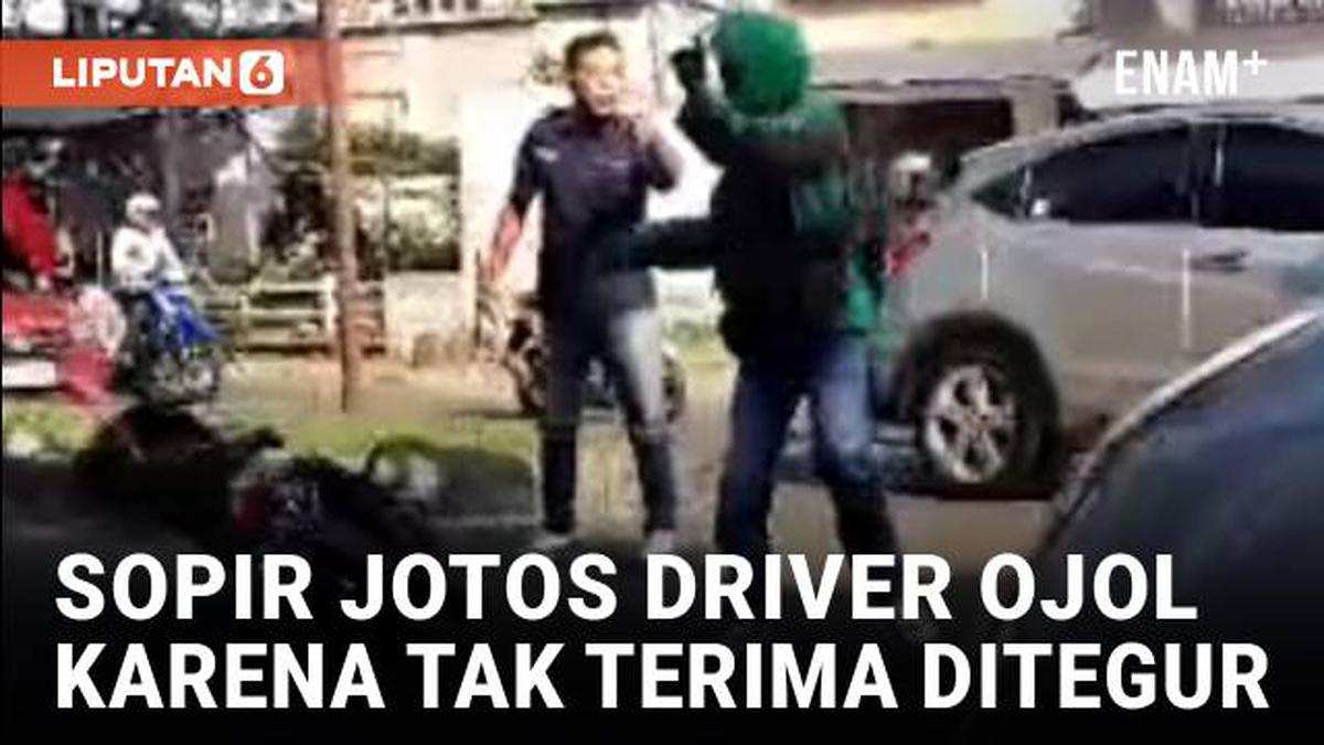 VIDEO: Ugal-ugalan dan Tak Terima Ditegur, Sopir Towing Pukul Driver ...