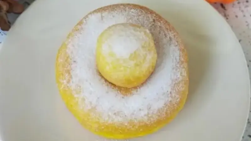 Resep donat labu kuning. (dok. Cookpad @bundaei)