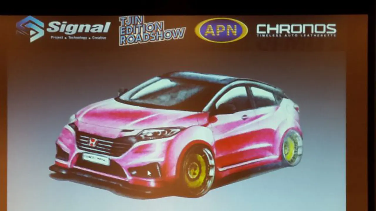 Honda HR-V Garapan Modifikator Bandung Tebar Pesona di Las Vegas