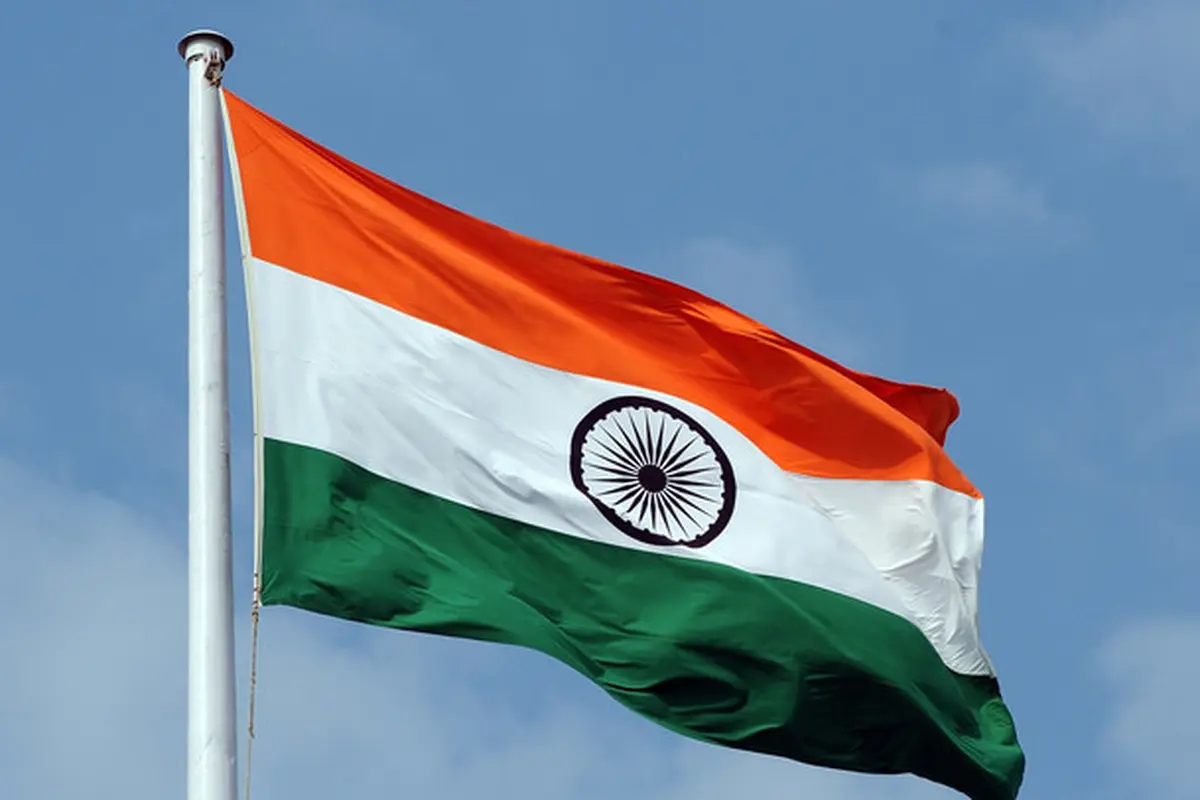 Ilustrasi bendera India (AFP Photo)
