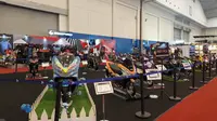 Pameran IMOS 2025 di ICE BSD City menghadirkan beragam motor, dari model listrik murah hingga big bike mewah miliaran rupiah (Muhamad Ridwan/Liputan6.com)