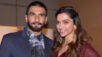 Deepika dengan Ranveer Singh hingga kini masih berpacaran. (AFP/Bintang.com)