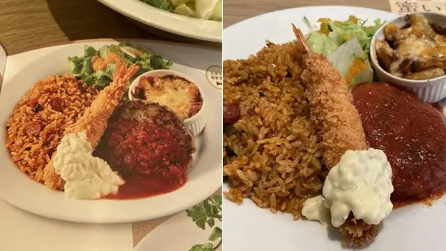 7 Potret Makanan di Buku Menu Vs Realita Ini Sesuai Ekspektasi, Tak Bikin Kecewa