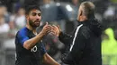 3. Nabil Fekir - Pasca ditolak Liverpool karena riwayat cedera, tak membuat pasaran dari gelandang Prancis ini menurun. Kali ini giliran Manchester United yang berupaya mendekati sang pemain untuk diboyong ke Old Trafford. (AFP/Franck Fife)