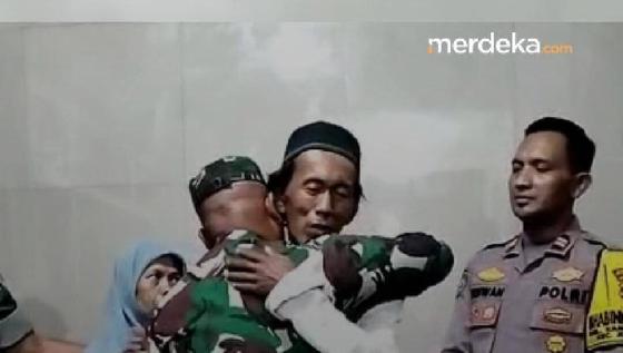 Usai Fitnah &amp; Aniaya, Dua Aparat Arogan TNI-Polri Minta Maaf sampai Peluk Penjual Es Gabus