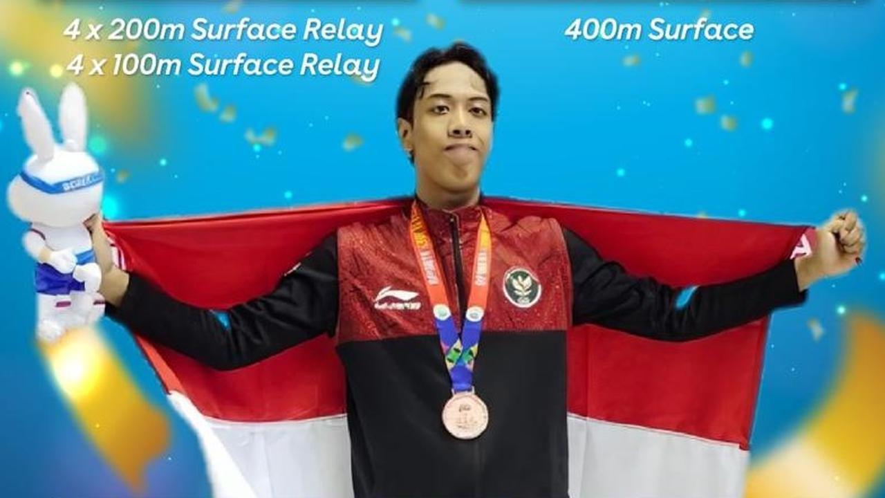 Cerita Atlet Surabaya Amirullah Alfarizi Borong 3 Medali SEA Games 2023 ...
