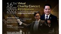 Di Virtual Charity Concert #BSINation, BSI  mengajak masyarakat untuk menyalurkan donasinya melalui QRIS.