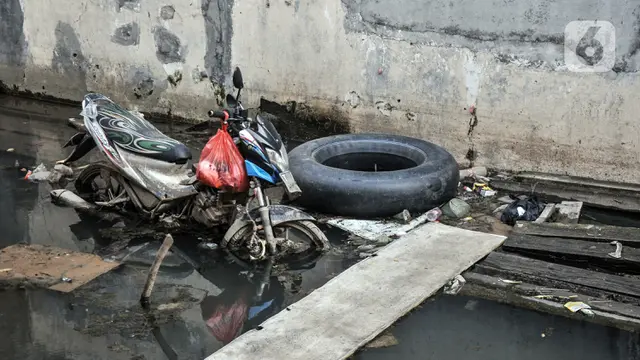Puluhan Rumah di Gang Cue Bekasi 5 Bulan Terendam Banjir