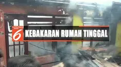 Meski sempat panik dan berlarian, warga turut membantu memadamkan api bersama dengan petugas damkar.