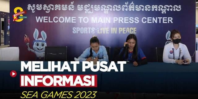 VIDEO Vlog Bola: Mengintip Main Press Center, Pusat Informasi SEA Games 2023
