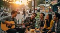 7 Chord Lagu Buat Nongkrong, Pilihan Lagu Asyik untuk Gitaran Bareng Teman